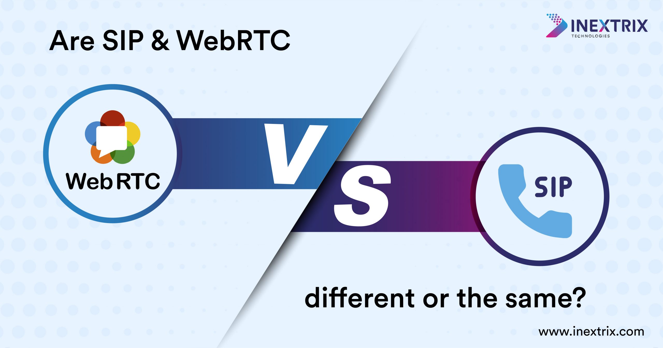 Are SIP and WebRTC different or the same