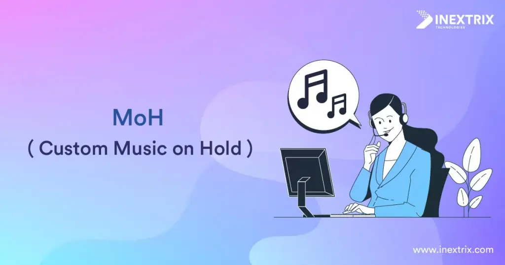 Custom Music on Hold (MoH) enhances the caller experience by playing branded audio, promotional messages, or informational content while customers wait in the call queue.