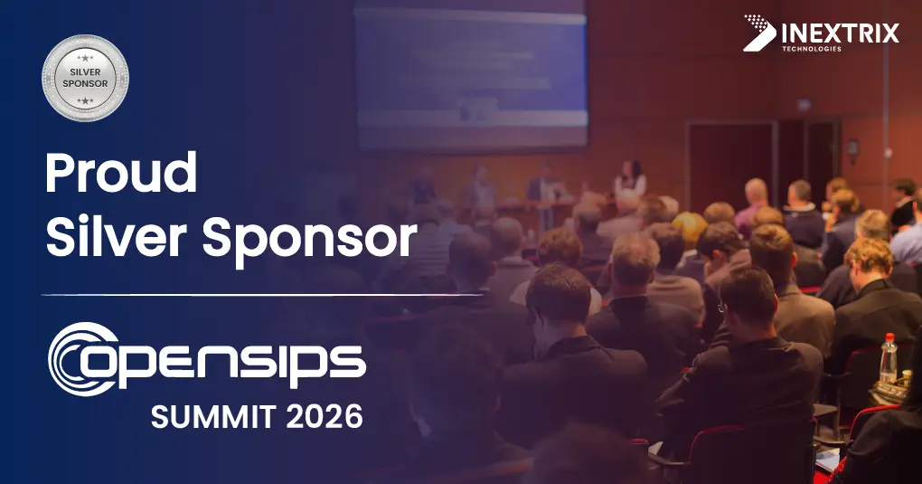 Inextrix proud Silver Sponsor at OpenSIPS Summit 2026 Bucharest