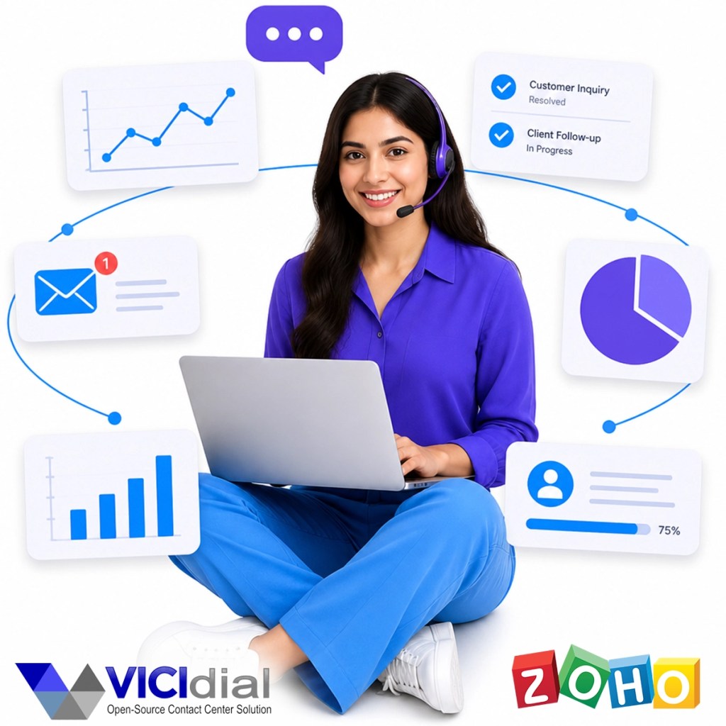 Improve Customer Experience with Zoho + VICIdial
